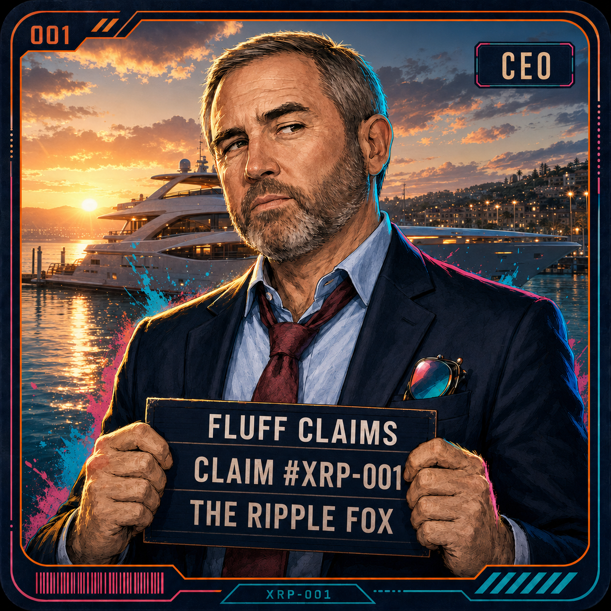The Ripple Fox claim card